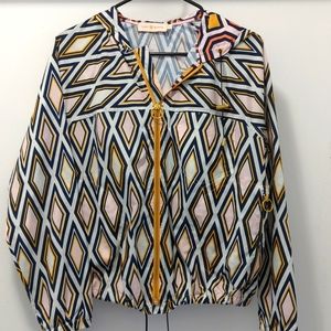 Tory Burch hooded windbreaker